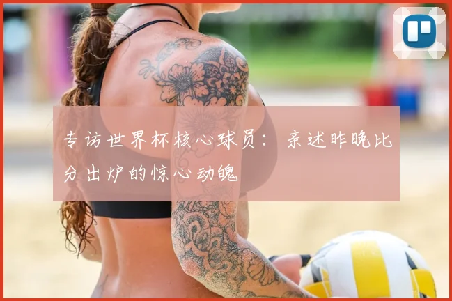 专访世界杯核心球员:亲述昨晚比分出炉的惊心动魄